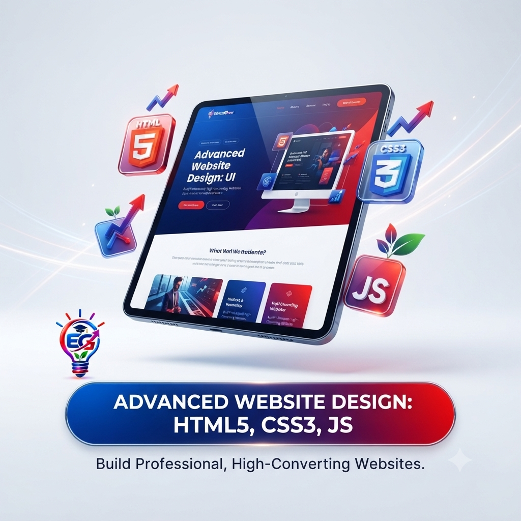 Advanced Website Design Course: Master HTML5, CSS3 &amp; JavaScript | EthicalGrow
